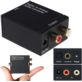 KONWERTER SYGNAŁU AUDIO TOSLINK COAXIAL NA RCA Z ZASILACZEM