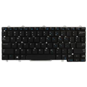KLAWIATURA DELL LATITUDE E7250 E5250 E7270 102-13P23LHC01 Z PODŚWIETLENIEM CZARNA US