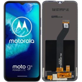 WYŚWIETLACZ Z DIGITIZEREM MOTOROLA MOTO G8 POWER LITE XT2055-1 XT2055-2 XT2055-4 CZARNY