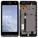WYŚWIETLACZ Z DIGITIZEREM ASUS ZENFONE 5 T00J A501CG A500KL CZARNY Z RAMKĄ
