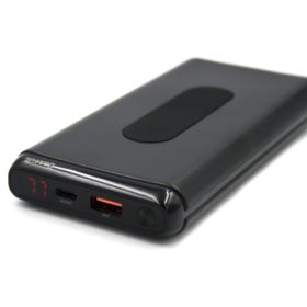 POWER BANK 10000MAH BASEUS ŁADOWARKA INDUKCYJNA BEZPRZEWODOWA USB/USB-C CZARNA
