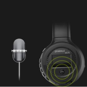 SŁUCHAWKI BEZPRZEWODOWE ZEALOT B570 NAUSZNE BLUETOOTH CZARNO-BRĄZOWE