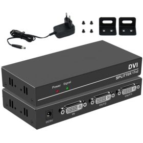 ROZDZIELACZ DVI 1X IN DO DVI 2X OUT