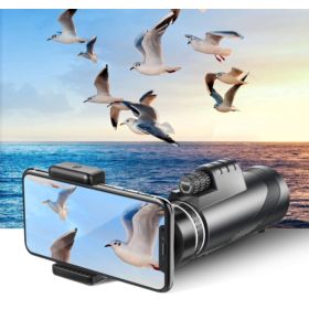 MONOKULAR 50X60 ZE STATYWEM I UCHWYTEM NA TELEFON