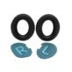 GĄBKI DO SŁUCHAWEK BOSE QC35 II QC25 AE2 QC2 QC15 AE2I AE2W CZARNO-NIEBIESKIE Z OSŁONAMI