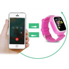 SMARTWATCH DLA DZIECI Q90 R&Oacute;ŻOWY Z GPS