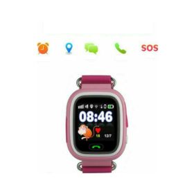 SMARTWATCH DLA DZIECI Q90 R&Oacute;ŻOWY Z GPS