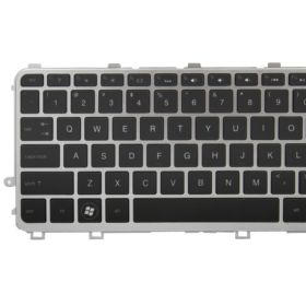 KLAWIATURA HP ENVY 15-J 15T 15Z 17-J 15T-J 15-J000 US SREBRNA RAMKA PODŚWIETLENIE