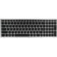 KLAWIATURA DO LENOVO IDEAPAD Z500 Z500A Z500G P500 CZARNA US SREBRNA RAMKA