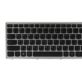 KLAWIATURA DO LENOVO IDEAPAD Z500 Z500A Z500G P500 CZARNA US SREBRNA RAMKA