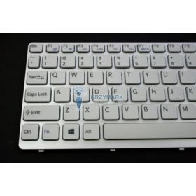 KLAWIATURA SONY VAIO SVE15 SVE151C11M SVE1511C5E BIAŁA Z RAMKĄ