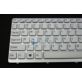 KLAWIATURA SONY VAIO SVE15 SVE151C11M SVE1511C5E BIAŁA Z RAMKĄ