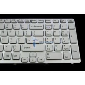 KLAWIATURA SONY VAIO SVE15 SVE151C11M SVE1511C5E BIAŁA Z RAMKĄ