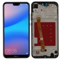WYŚWIETLACZ I DIGITIZER HUAWEI P20 LITE ANE-AL00 ANE-LX1 ANE-LX2 ANE-LX3 CZARNY Z RAMKĄ FULL SET