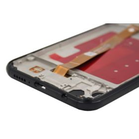 WYŚWIETLACZ I DIGITIZER HUAWEI P20 LITE ANE-AL00 ANE-LX1 ANE-LX2 ANE-LX3 CZARNY Z RAMKĄ FULL SET