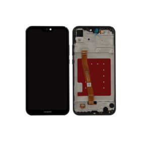 WYŚWIETLACZ I DIGITIZER HUAWEI P20 LITE ANE-AL00 ANE-LX1 ANE-LX2 ANE-LX3 CZARNY Z RAMKĄ FULL SET
