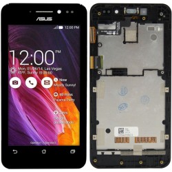WYŚWIETLACZ Z DIGITIZEREM ASUS ZENFONE 4 A450CG Z RAMKĄ CZARNY FULL SET
