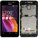 WYŚWIETLACZ Z DIGITIZEREM ASUS ZENFONE 4 A450CG Z RAMKĄ CZARNY FULL SET