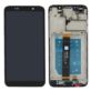 WYŚWIETLACZ I DIGITIZER HUAWEI Y5 2018 DRA-L21 CZARNY FULL SET Z RAMKĄ