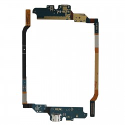 ZŁĄCZE ŁADOWANIA SAMSUNG GALAXY S4 I9505 I9500 Z MIKROFONEM I TAŚMĄ