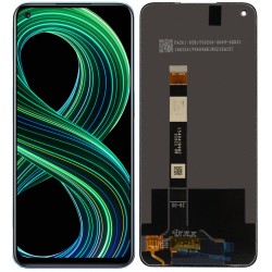 WYŚWIETLACZ Z DIGITIZEREM OPPO REALME 8 5G RMX3241 V13 5G RMX3043 FULL SET CZARNY