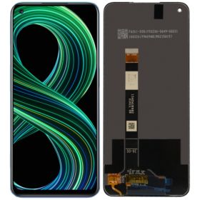 WYŚWIETLACZ Z DIGITIZEREM OPPO REALME 8 5G RMX3241 V13 5G RMX3043 FULL SET CZARNY