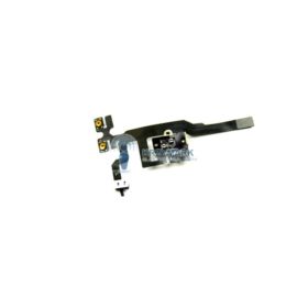 TAŚMA GŁOŚNOŚCI GNIAZDO AUDIO IPHONE 4S BIAŁA VOLUME GNIAZDO SŁUCHAWKOWE JACK
