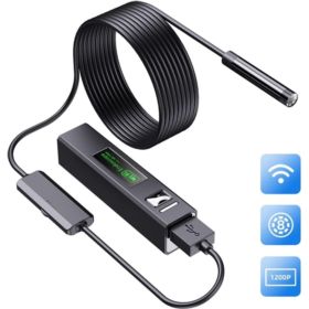 ENDOSKOP KAMERA INSPEKCYJNA IP68 USB WIFI 1200P HD 3,5M 2,5MP 8MM