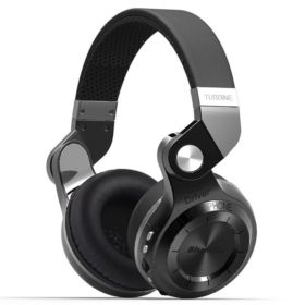 BLUEDIO T2 PLUS SŁUCHAWKI BEZPRZEWODOWE BLUETOOTH NAUSZNE FM SD CZARNE