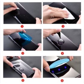 SZKŁO HARTOWANE SAMSUNG GALAXY S20 ULTRA 9H Z LAMPĄ UV I KLEJEM