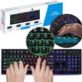 KLAWIATURA GAMINGOWA Z PODŚWIETLENIEM RGB PRZEWODOWA 140CM