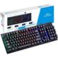 KLAWIATURA GAMINGOWA Z PODŚWIETLENIEM RGB PRZEWODOWA 140CM