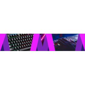 KLAWIATURA GAMINGOWA Z PODŚWIETLENIEM RGB PRZEWODOWA 140CM