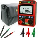 TESTER REZYSTANCJI IZOLACJI BENETECH GM3123 Z AKCESORIAMI I TORBĄ