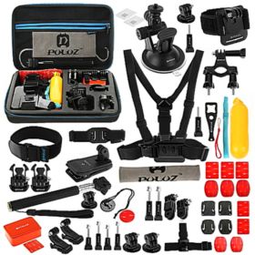 AKCESORIA DO GOPRO 53W1 ZESTAW Z WALIZKĄ