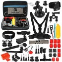 AKCESORIA DO GOPRO 53W1 ZESTAW Z WALIZKĄ
