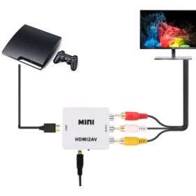 PRZEJŚCI&Oacute;WKA KONWERTER ADAPTER Z HDMI DO AV CVBS