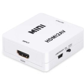 PRZEJŚCI&Oacute;WKA KONWERTER ADAPTER Z HDMI DO AV CVBS