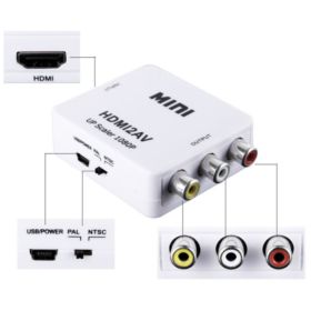 PRZEJŚCI&Oacute;WKA KONWERTER ADAPTER Z HDMI DO AV CVBS