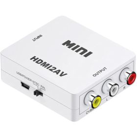 PRZEJŚCI&Oacute;WKA KONWERTER ADAPTER Z HDMI DO AV CVBS