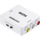 PRZEJŚCIÓWKA KONWERTER ADAPTER Z HDMI DO AV CVBS