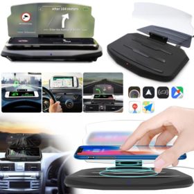 HEAD UP DISPLAY WYŚWIETLACZ HUD Z ŁADOWANIEM BEZPRZEWODOWYM