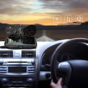 HEAD UP DISPLAY WYŚWIETLACZ HUD Z ŁADOWANIEM BEZPRZEWODOWYM