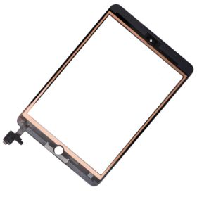 DIGITIZER IPAD MINI 3 A1599 A1600 A1601 EKRAN DOTYKOWY APPLE Z KLEJEM CZARNY