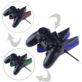 ŁADOWARKA DO PS4 DUALSHOCK 4 PODWÓJNA STACJA DOKUJĄCA PODSTAWKA UFO Z PODŚWIETLENIEM LED