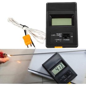 TERMOMETR CYFROWY Z TERMOPARĄ TYPU K TM902C