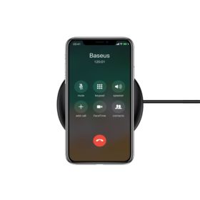 ŁADOWARKA BEZPRZEWODOWA DO TELEFONU BASEUS UFO INDUKCYJNA CZARNA
