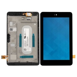 WYŚWIETLACZ I DIGITIZER DELL VENUE 7 3740 T01C P708 3730 CZARNY Z RAMKĄ