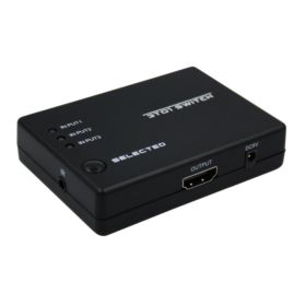 ROZDZIELACZ HDMI DO HDMI 3X1 FULL HD 1080P Z PILOTEM