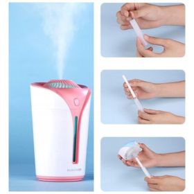 MINI NAWILŻACZ POWIETRZA 170ML BIAŁO-R&Oacute;ŻOWY